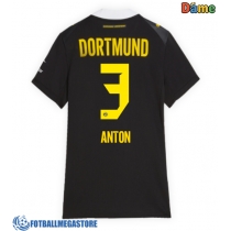 Fotballdrakt Dame Borussia Dortmund Waldemar Anton #3 Bortedrakt 2026-27 Kortermet